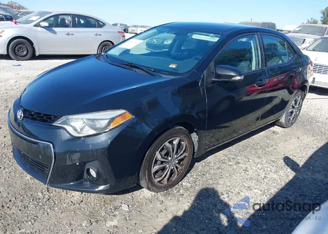 2014 Toyota Corolla S z USA, uszkodzony, nr VIN 2T1BURHE1EC103541